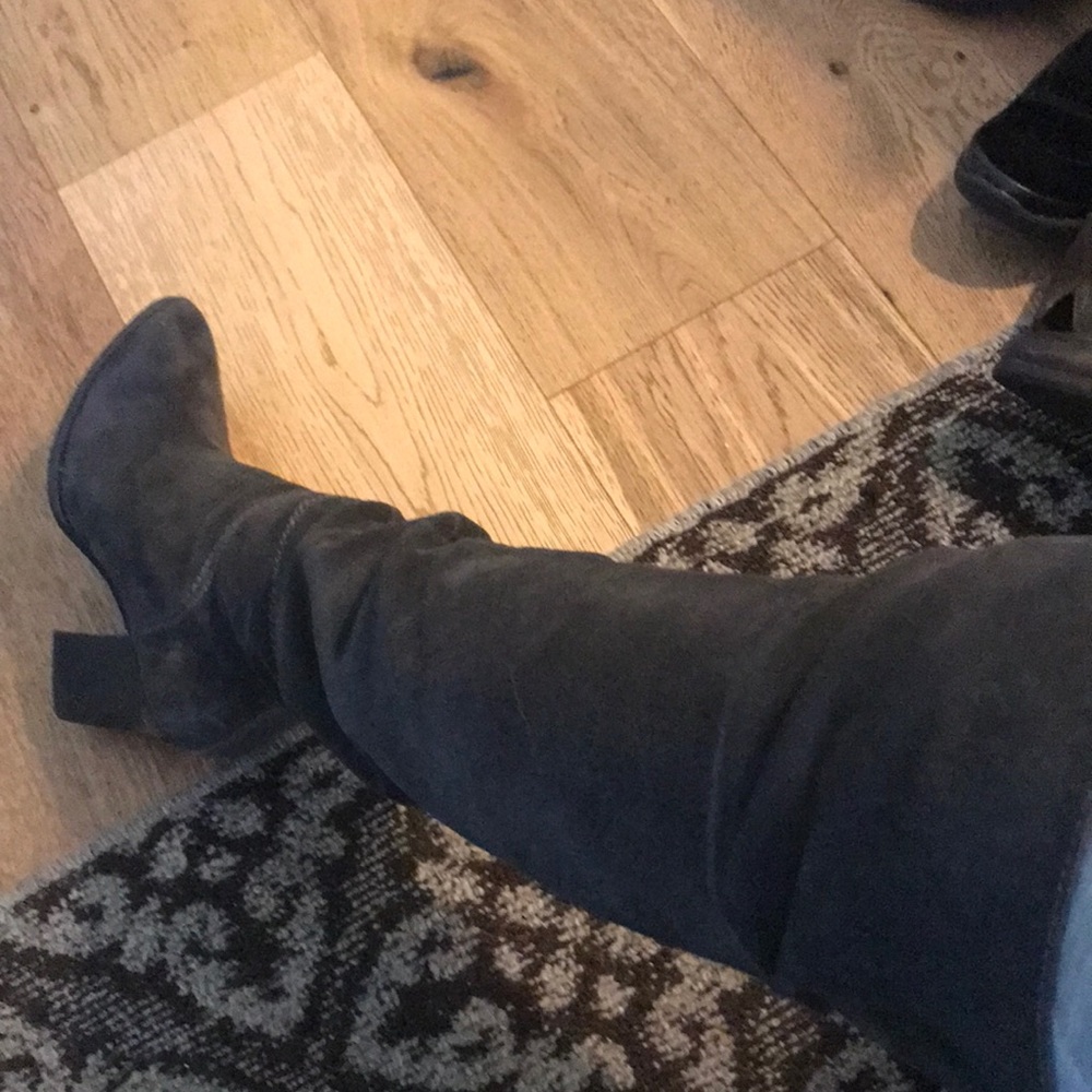 Dolce Vita over the knee boots size 9 dark gray